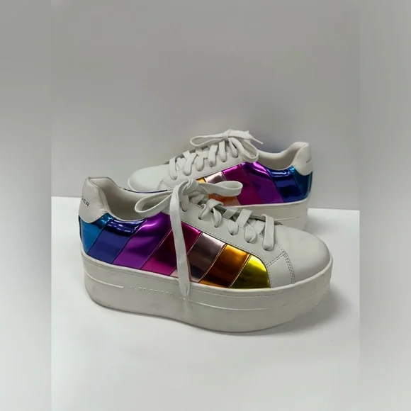 Kurt Geiger London Laney Pumped Low-Top Platform Sneakers (SEE DESCRIPTION) - Picture 5 of 13